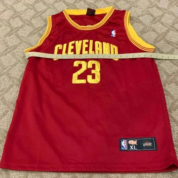 Lebron James Cleveland Cavaliers NBA  HOOPS Jersey - Picture 6 of 8